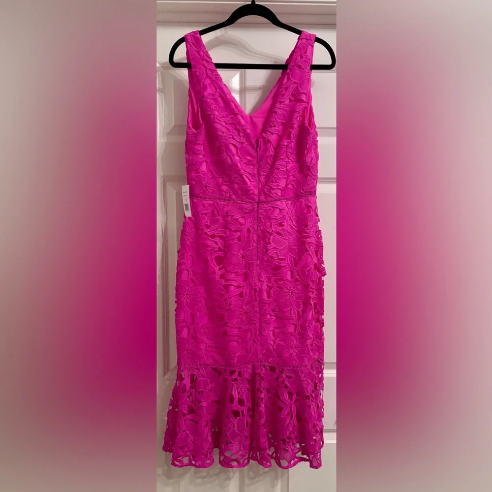 Alexia Admor Lace Peplum Hem Dress - Picture 7 of 7